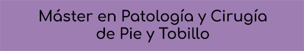 Máster en Patología y Cirugía de Pie y Tobillo